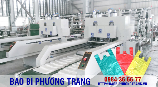 dây chuyền sản xuất túi nilon