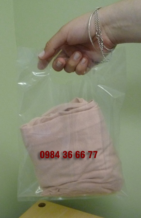 túi nilon trong suốt đựng quần áo