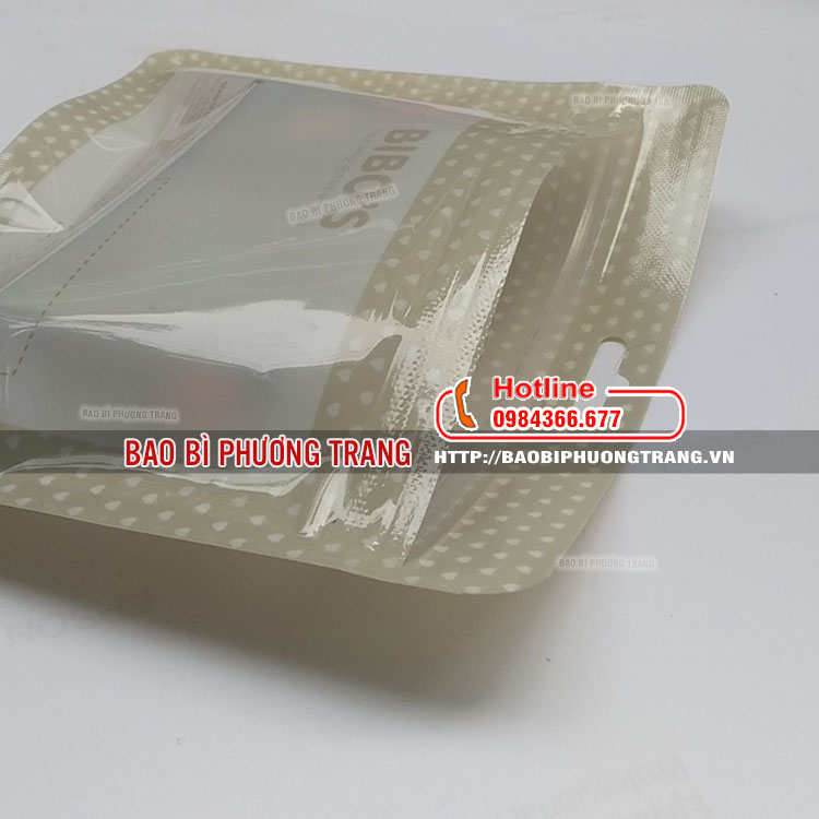 Làm mẫu túi zip đựng khẩu trang đẹp