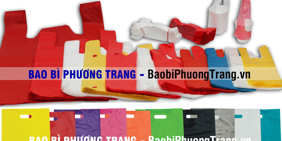 các loại túi nilon đựng hàng phổ thông