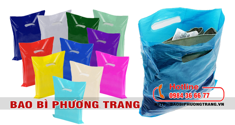 túi nilon đựng quần áo cho shop bán lẻ