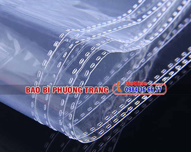 túi opp cạnh viền có răng cưa