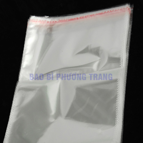 túi opp trong suốt răng cưa