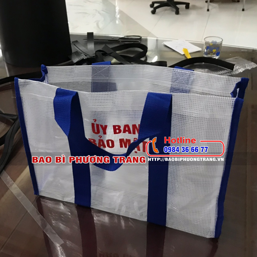 túi pp dệt màng lưới nhựa đựng quà tặng đẹp