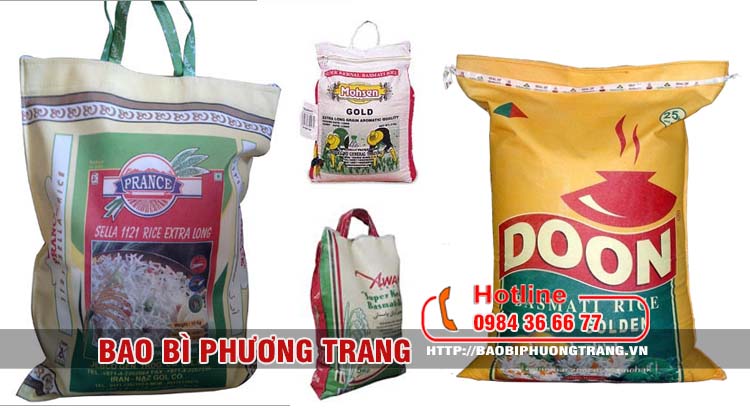túi vải đựng gạo không dệt