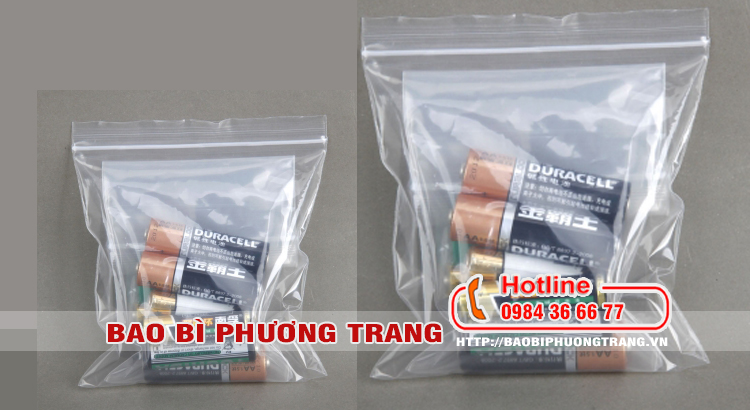 túi zipper đựng vật tư thiết bị điện tử